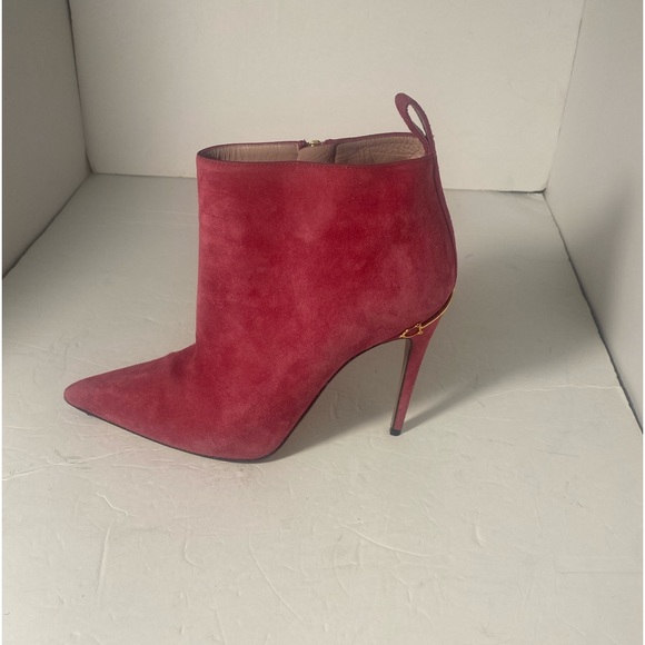 GUCCI Horsebit Accent Suede Boots Size: US 9 IT 39 - Picture 4 of 10